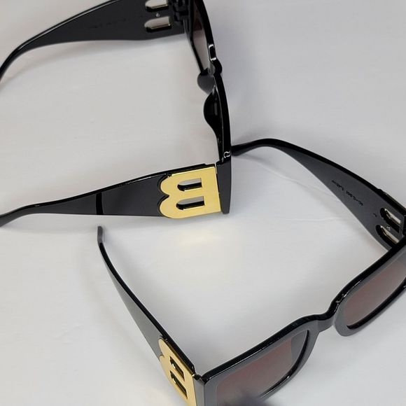 Black and Gold Sunglasses - Picture 5 of 5